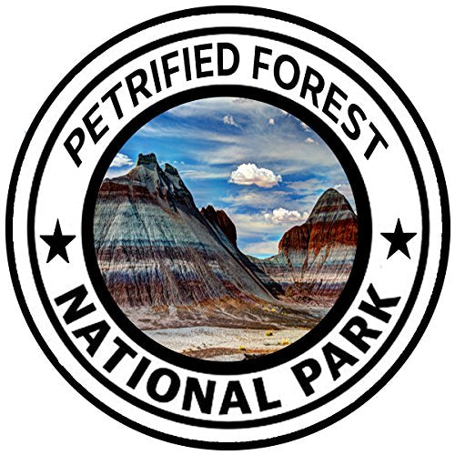 Petrified Forest National Park Sticker - 5-Inch Round Vinyl Decal