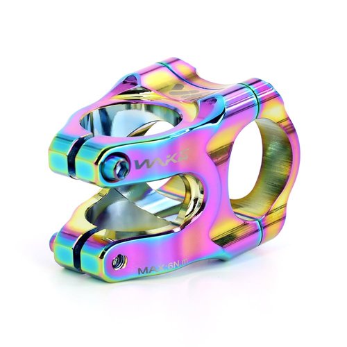 BESNIN Bike Stem 35mm/45mm Colourful Short MTB CNC Aluminum Stem 31.8 for Mountain Bike 0° Bike stemor 7° Bike stem (A Style 35mm)