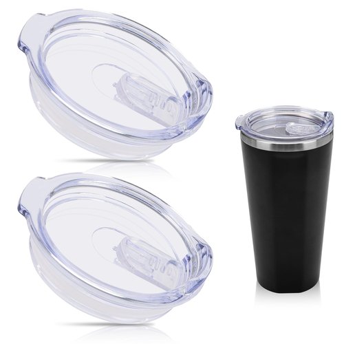 2Pack 16oz Replacement Lid Set for Corkcicle Tumbler,Double Sealing Spill Proof Replacement Top Compatible with 16 oz Cork cicle Travel Coffee Mug,2.9in Drink Cup Lids Fit for Corkcicle Water Bottle