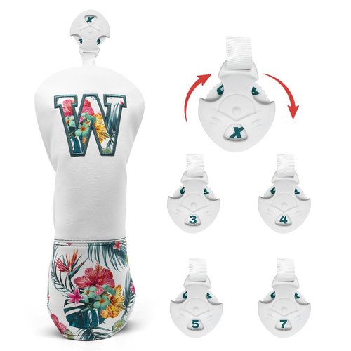 Golf Club Cover - 4 Models Selection - Golf Driver Headcover, 3 Wood Cover Fairway Wood Head Cover, Hybrid Headcover Golf Gifts for Men/Women Gofler (for Fairway (1pc))