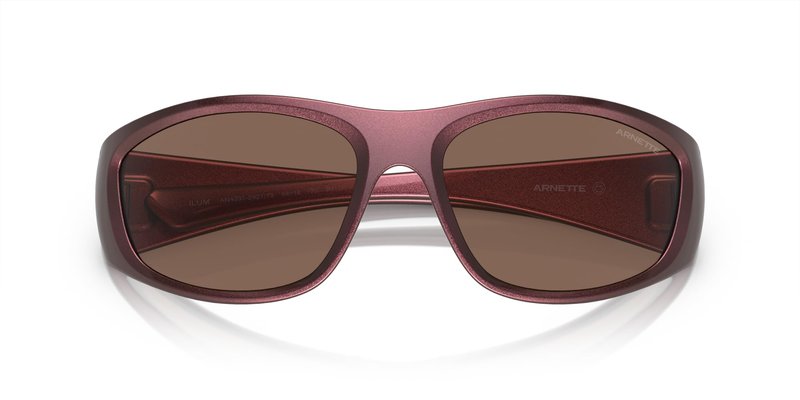 ARNETTE Sunglasses AN 4331 292773 Ilum Alumina Red Dark Brown