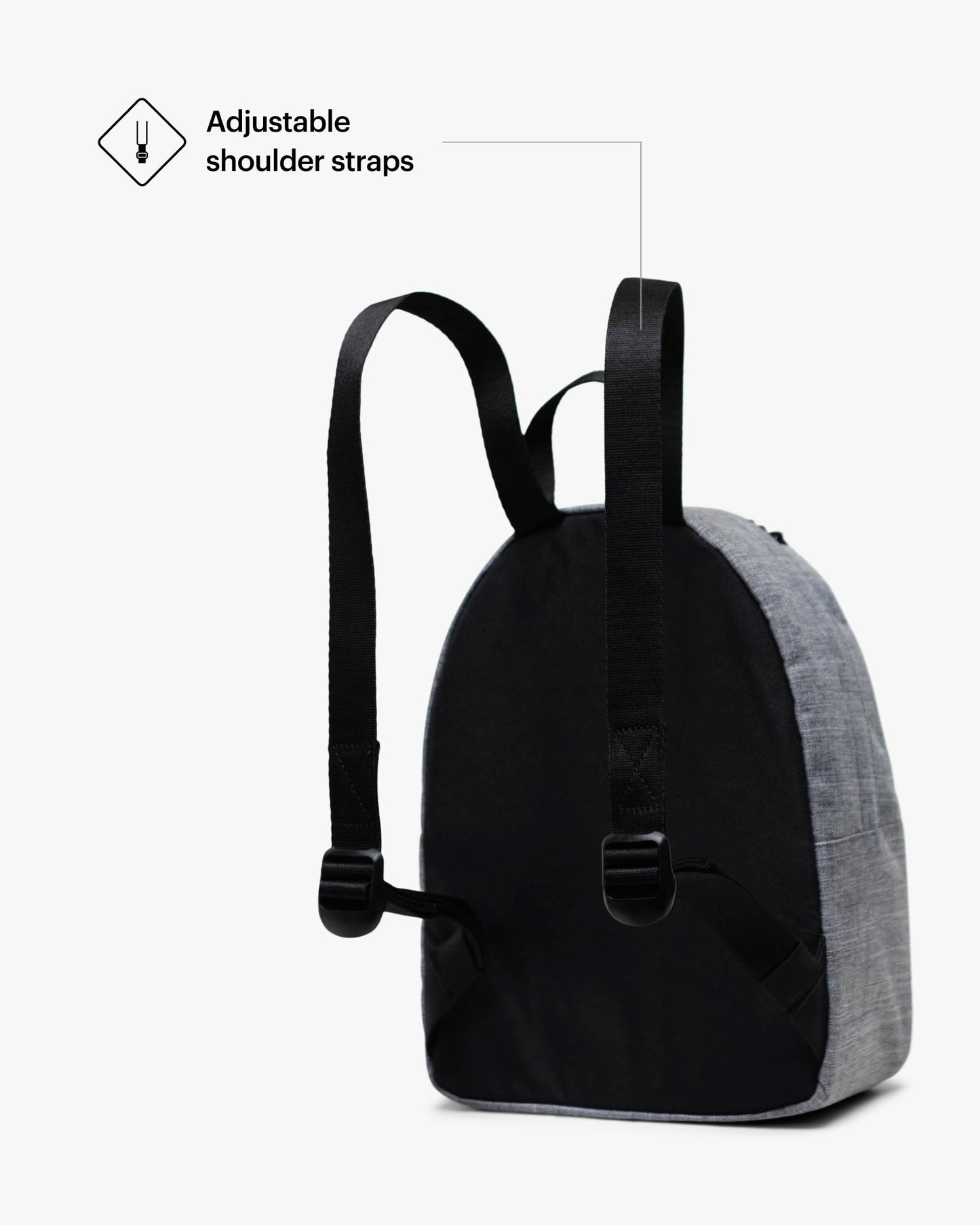 Herschel Classic Backpack, Raven Crosshatch, Mod Mini - 6.5L