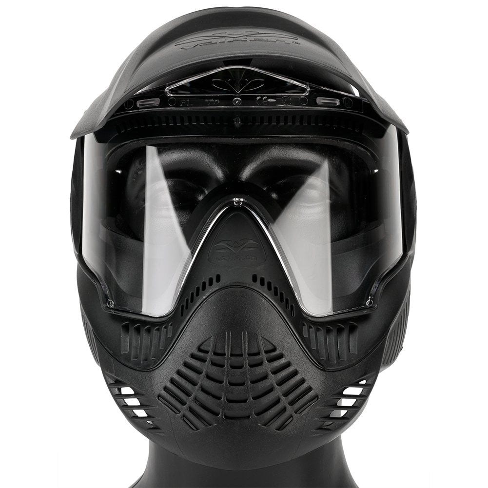 Evike Airsoft - Annex MI-5 Airsoft Paintball Full Face Face Pro by Valken - Black (ANSI Rated) - (PID: 48436)