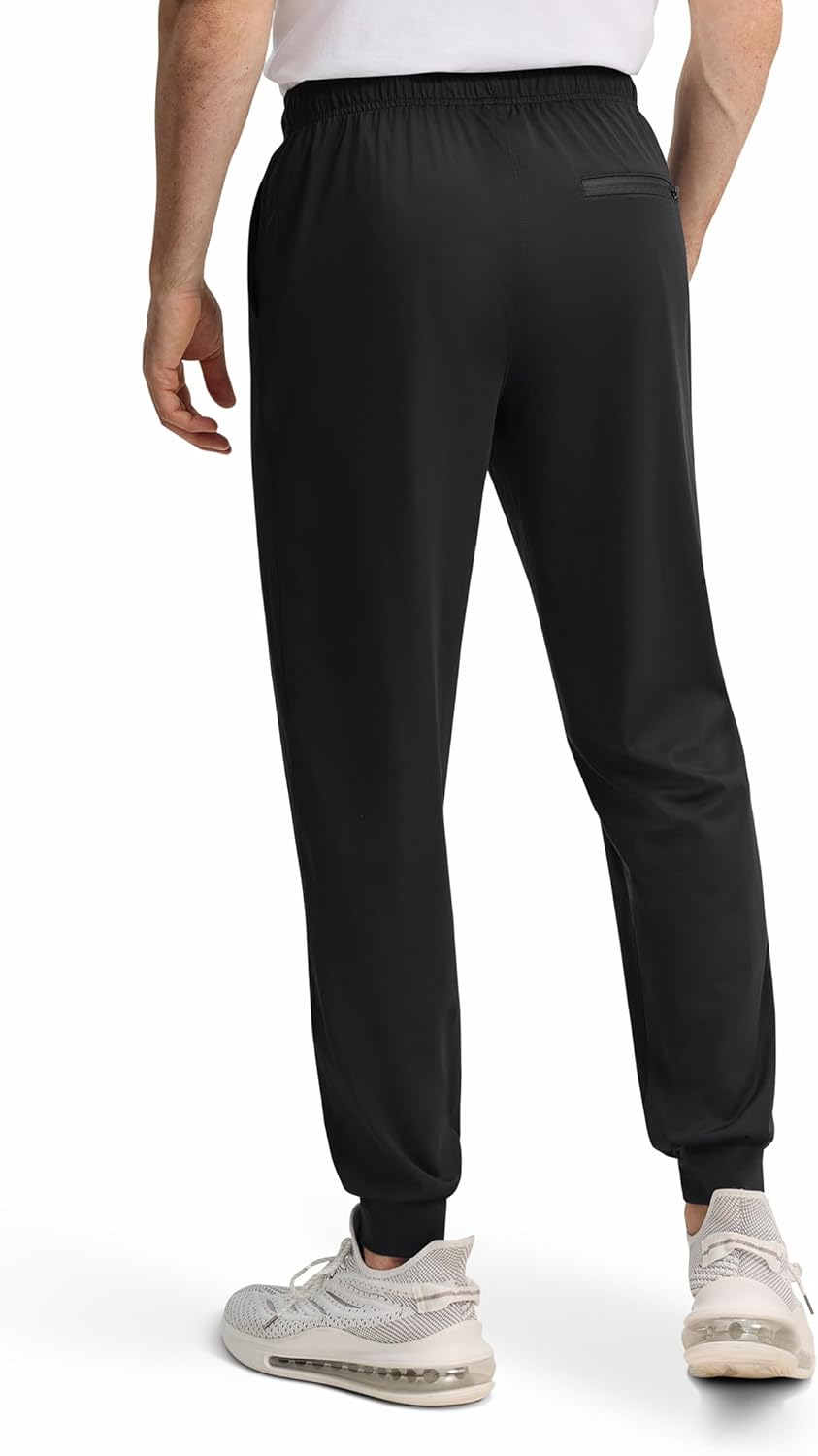 Alimens & Gentle Men's Joggers - Lightweight Casual Sweatpants with Pockets | Elastic Waist Design