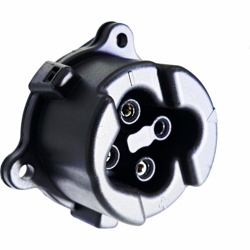 SPJIUQI JW9-H6181-00-00 Golf Cart 48V MAC DC Charger Receptacle for Yamaha G29 Drive Electric Model 2011-2017