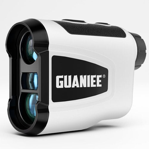 Golf Range Finder with Slope 600/1000YDS, 6X Magnification, 1 Yard Accuracy, Rechargeable Laser Range Finder White 600Y