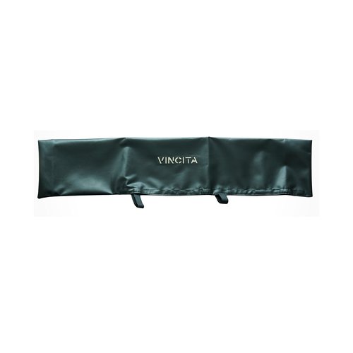 Vincita Mountain Bike Durable Water-Resistant Handlebar Cover Black XL with Hook and Loop Adjustable Strap Bike Cover Road Bicycles Bikepacking Accessories (Waterproof/Black)