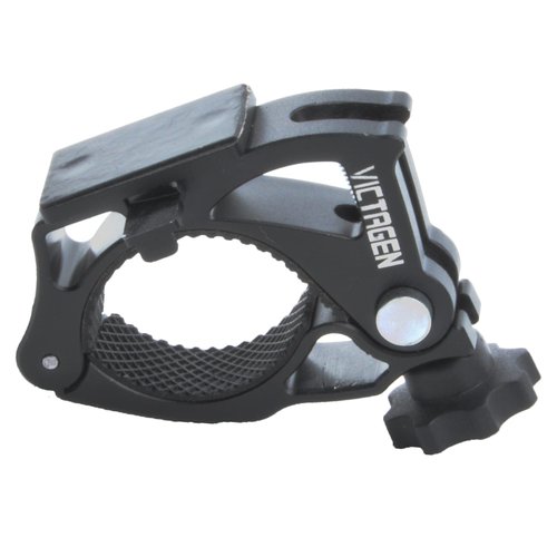 Replacement Bike Mount for Bike Light, Bike Lights Aluminum Mount, Universal Bike Headlight Bracket, Bicycle Light Holder, Easy to Install Without Tools, for 22-33 Handlebar (1 Pack)