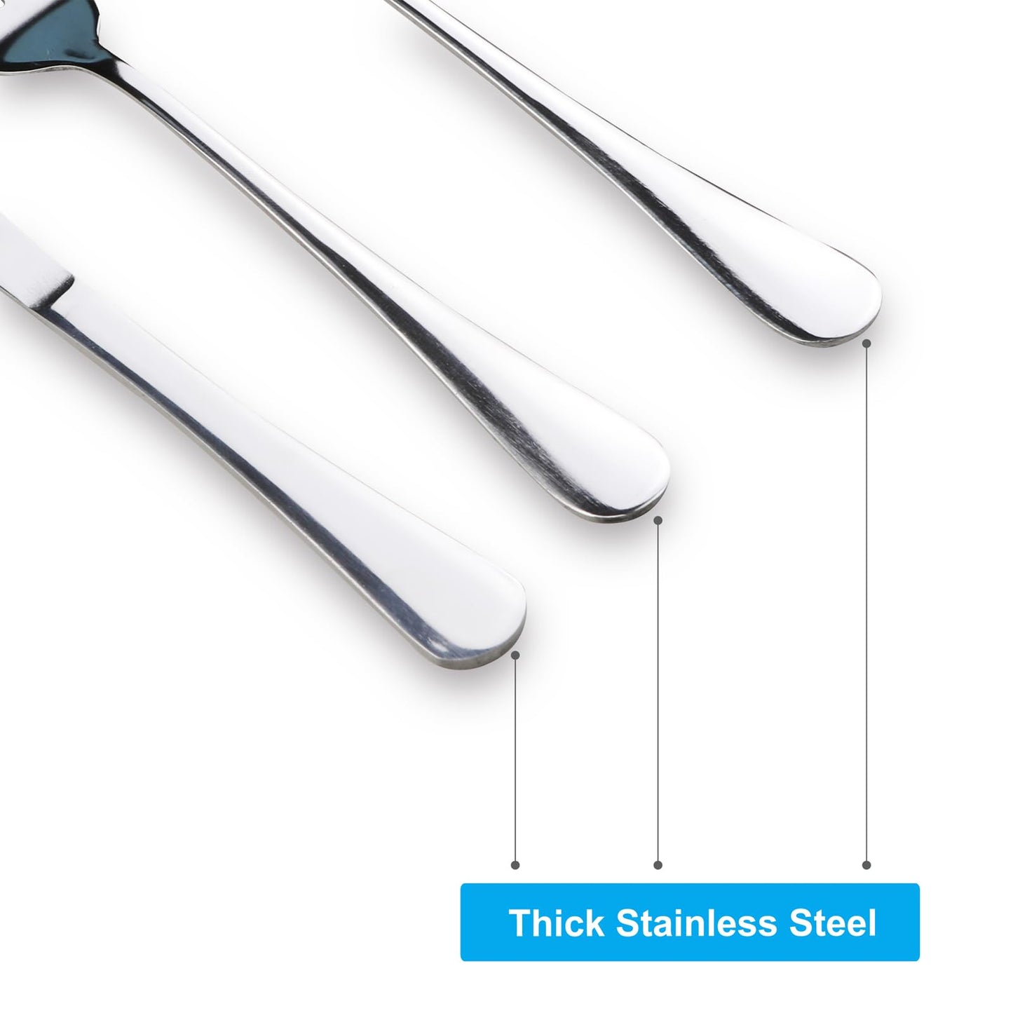 Travel Utensils With Case, Stainless Steel Reusable Portable Utensils Set With Case, Lengnoyp Travel Silverware Set