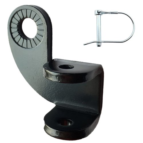ODIER Steel Hitch for Burley Bike Trailer for Kids 12.2 MM Hitch Compatible with Burley Bee Honey Bee and Old Trailer Models Work with Disc Brake
