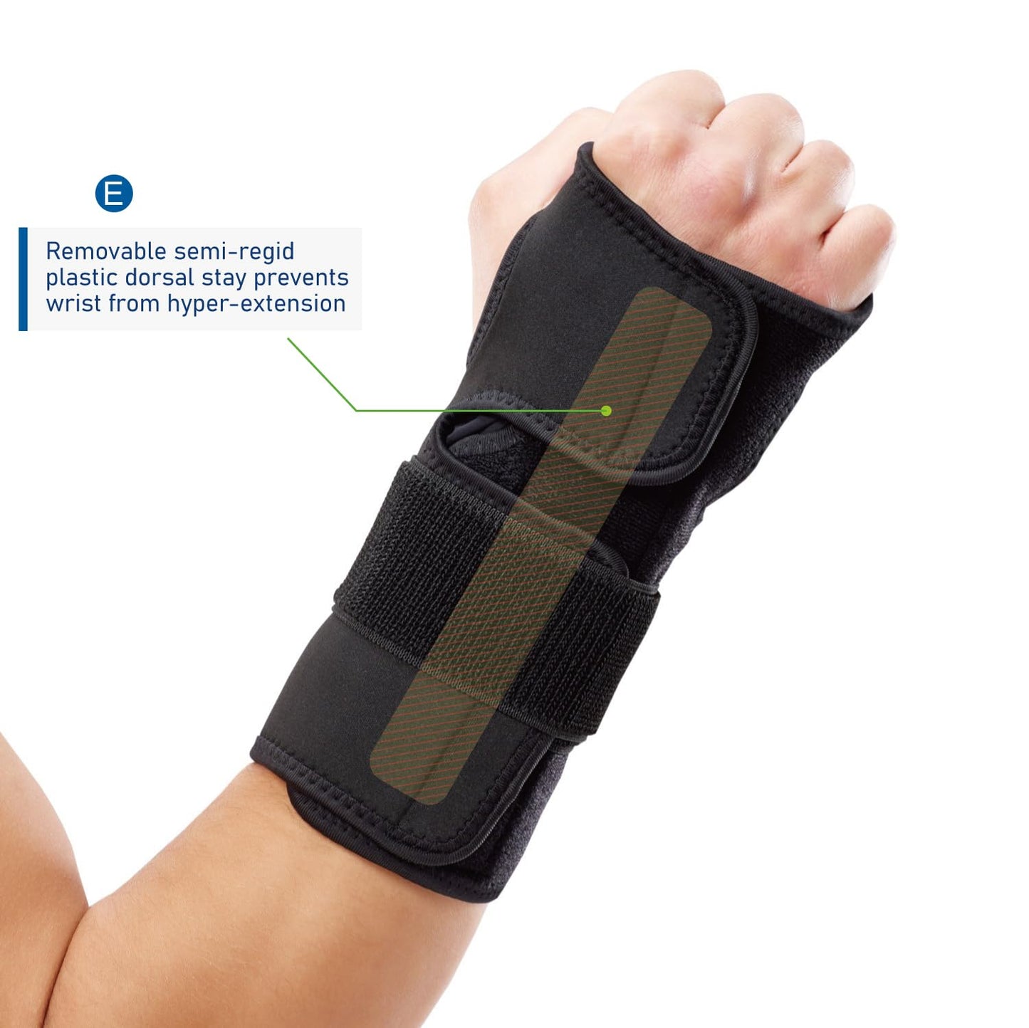 Comforband Night Sleep Wrist Brace – Adjustable, Cushioned Support for Carpal Tunnel, Tendonitis, and Arthritis Pain Relief – Fits Both Hands, One Size