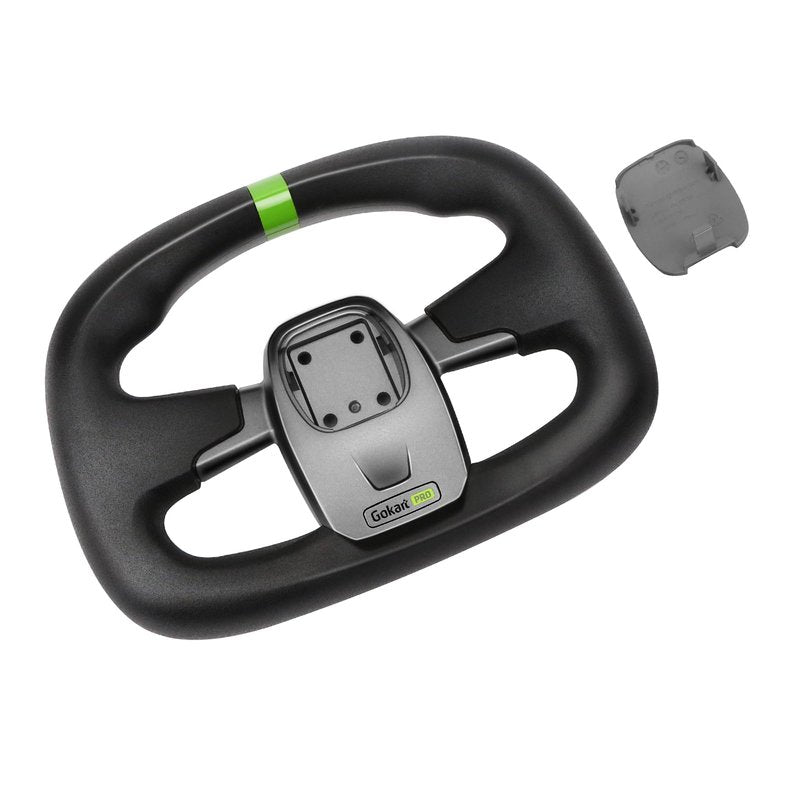 ARLVEKE Steering Wheel Kit Compatible with Segway Ninebot Gokart Electric Kart Replacements Accessories (Black for Gokart Pro)