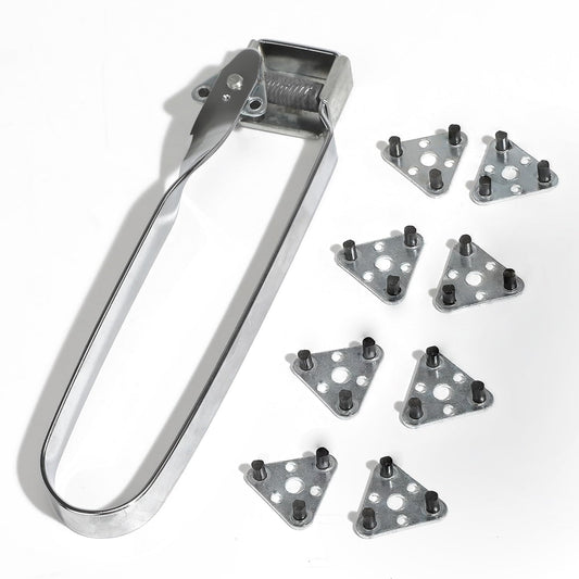 VASTOOLS Triple Flint Torch Striker, Spark Lighter, 8pcs Flint Replacements, For Welding, Cutting, Welder Students