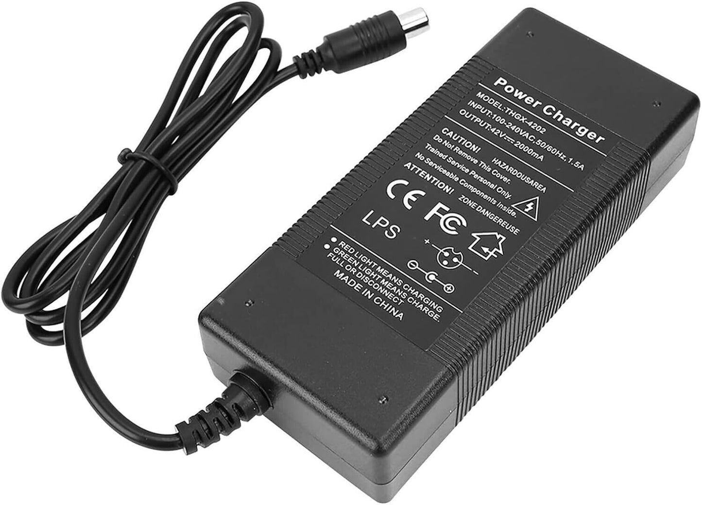 42V 2A Adapter Charger for Aovo Pro M365 ES60 EW6 M1 Aovo M365 Pro Scooters with 36V Li-ion Battery