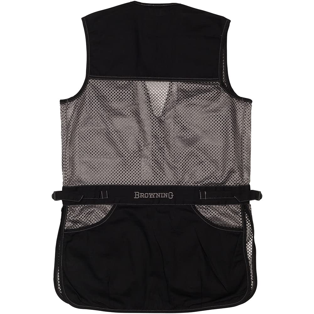 Browning 3050549902 Jr,Vest,Trappercreek,Gry/Bl,M