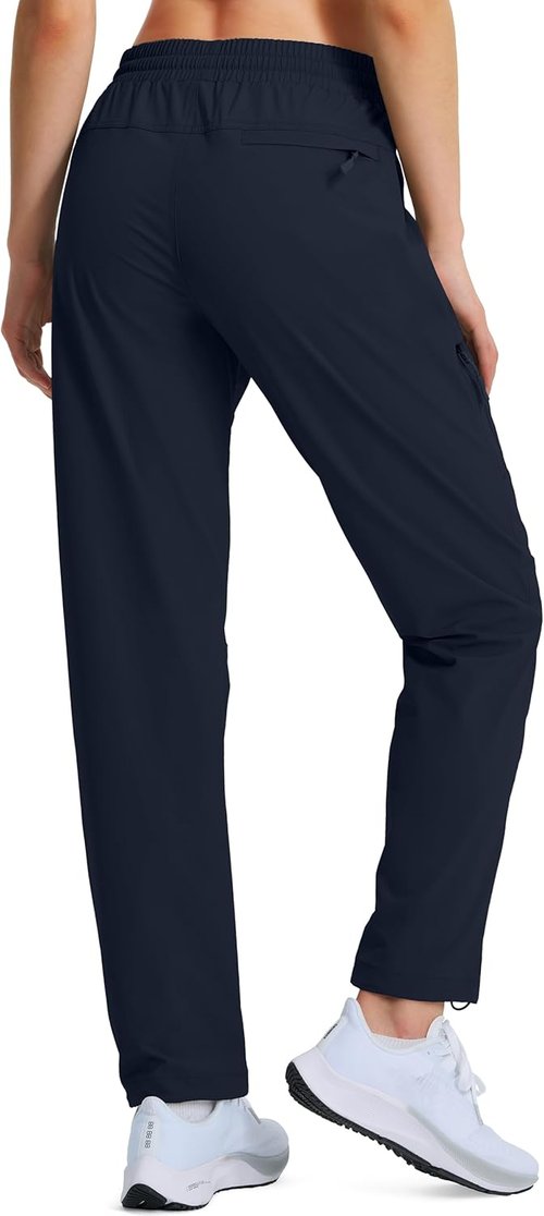 Hugut Women's Hiking Pants - Quick Dry Lightweight Cargo Design | UPF 50 Water Resistant with Zipper Pockets