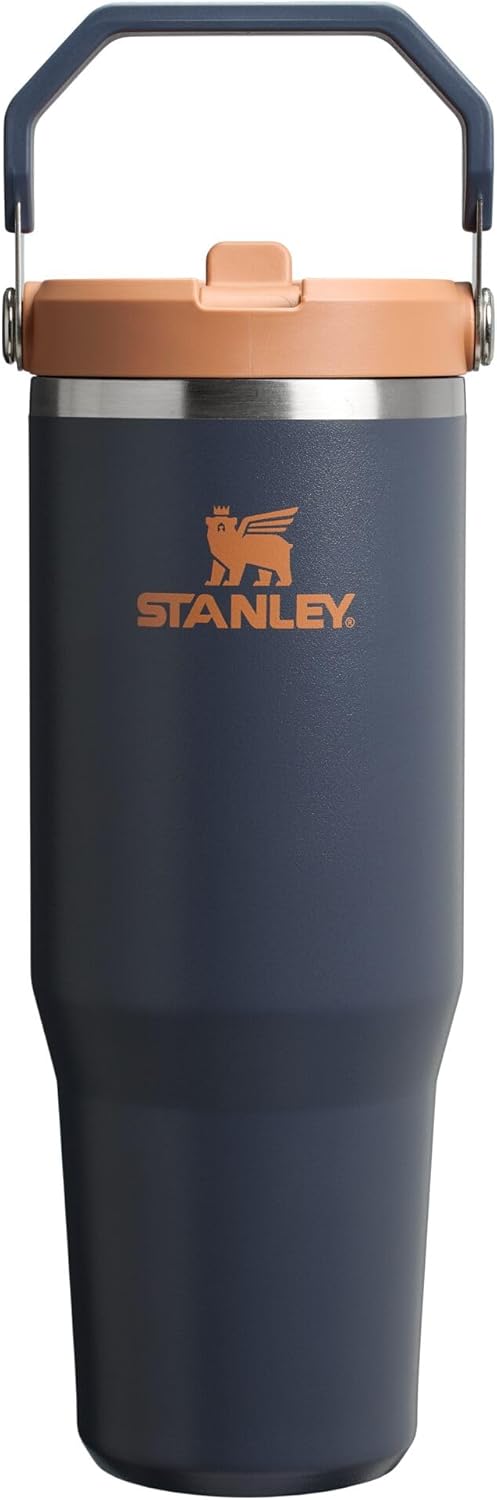 STANLEY IceFlow 2.0 Tumbler - 30 oz Leakproof Insulated Water Bottle with Handle | BPA-Free | Twilight