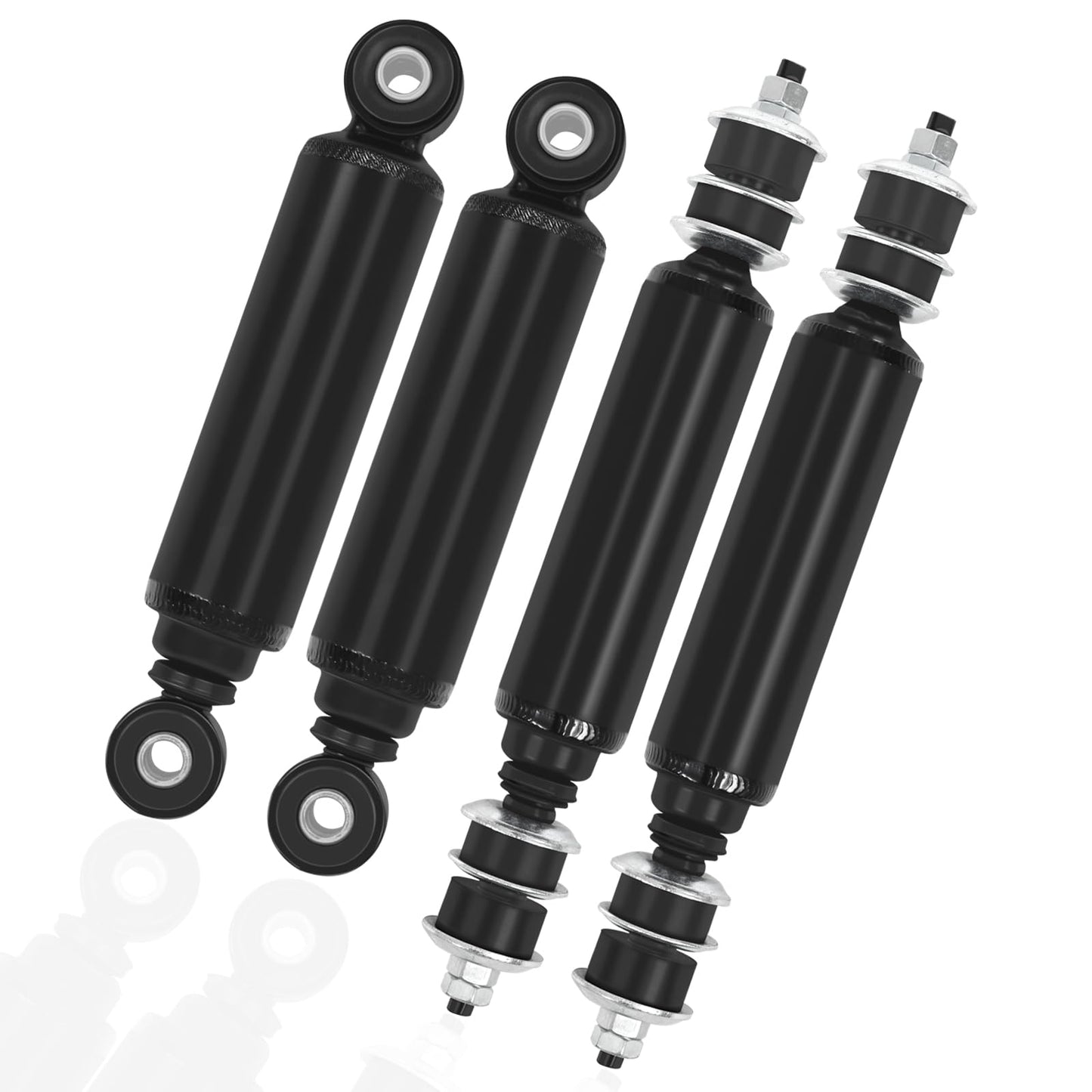 Golf Cart Front and Rear Shock Absorbers for Club Car DS G&E 1988-2011 Precedent G&E 2004-up, 1014235 1015813 1010991 1012183 1014236 1013164