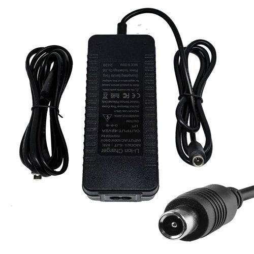 42V 2Amp Charger for Segway ES1 ES1L ES2 ES4 E22 E25 F20 F30 F40 Plus/MAX G30LP, Xiaomi M365, Pro/Pro2 Lime, Lime-S, Bird, Aovo pro/Aovopro, Bird, Volpam, Skip, Spin and Hiboy S2R