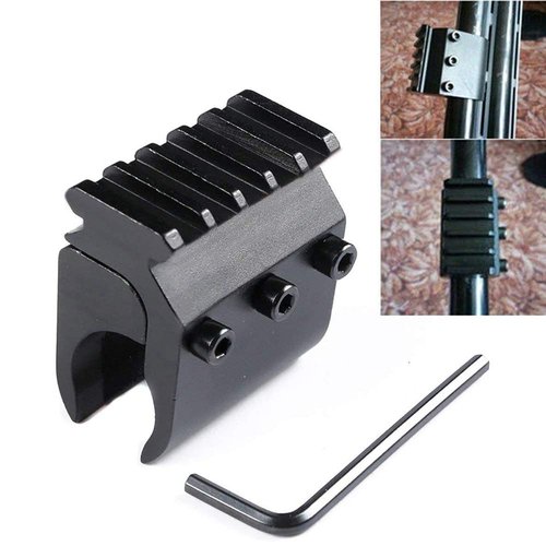 360 Tactical Universal 21mm Weaver Picatinny Rail Base Adapter Converter Barrel Scope Mount Heavy Duty Scope Mount (2-Pack Black)