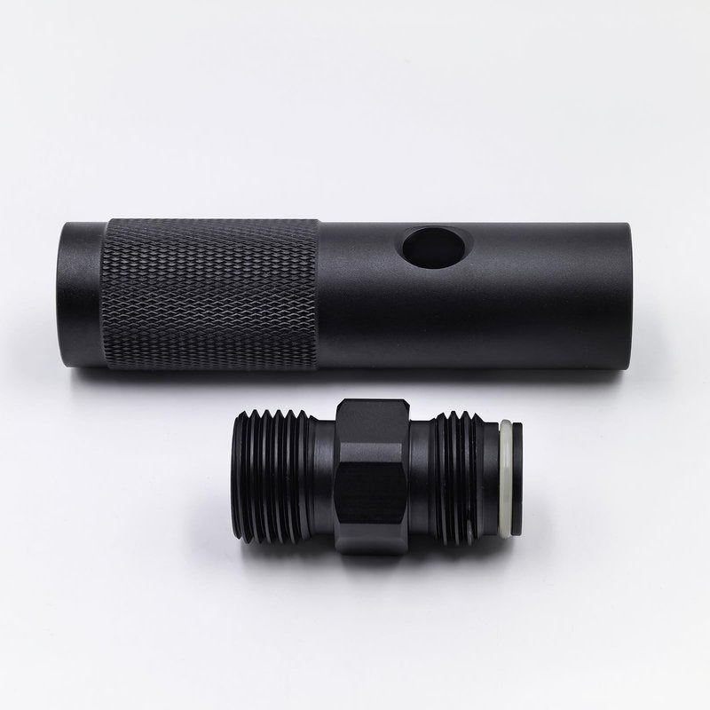 Aopkeo 12gram CO2 Cartridge Small Cylinder Quick Charge Adapter for Paintball PCP Airsoft Soda Water (G1/2-14(0.825"-14NGO))
