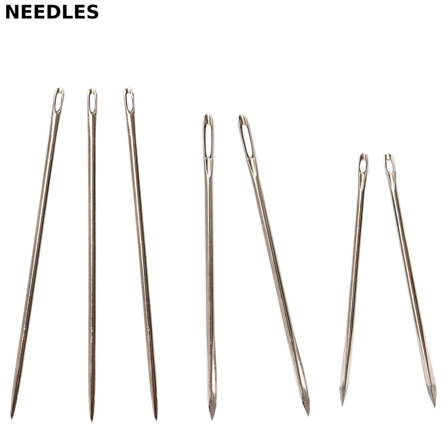 Sail Repair Kit with Sail Needle, Thick Waxed Twine White Twine String for Whipping Twine, 330 Feet per Roll Heavy Duty Waxed Thread for Rope Whipping, Canvas Work, Sail Making - Wax Sail Kit (1)