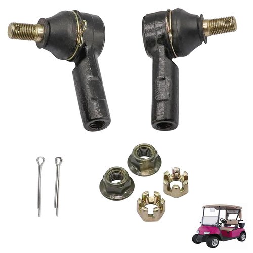 DRIVE UP Golf Cart Tie Rod End with Locknut for EZGO RXV 2008-Up Gas&Electric Models, OEM 604614(2pcs)