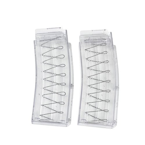 ZONZTER Toy Gun M16 Parts Standard Magazine × 2, Suitable for ZONZTER M16 Toy Foam Blaster Accessories for Age 14+
