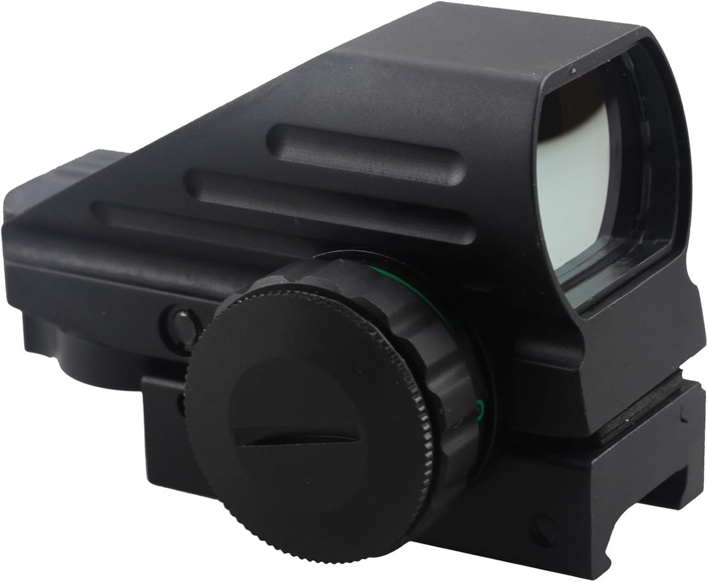 Red and Green Reflex Sight - 4 Reticles with 20mm Mount Rail for Precision Shooting