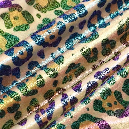 Gymnastics Leotard for Girls - Shiny Toddler Biketard 2-3T Leopard