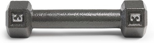 Marcy Cast Iron Hex Dumbbells - Individual Weights from 3-lb to 100-lb for Home Workouts