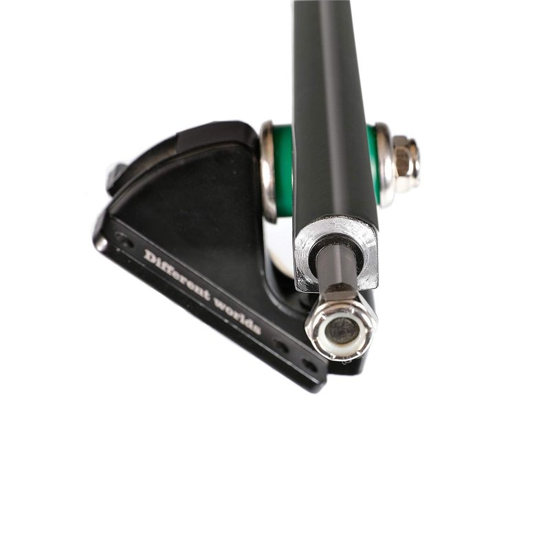 VANPRO DIY Electric Skateboard Trucks 7.25" Long Skateboard Trucks (Black)