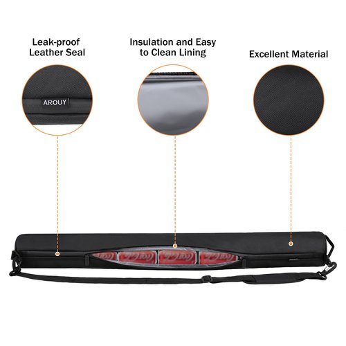 AROUY Golf Cooler Bag - Insulated Cooler Holds 6 Pack Cans, Sports Bag for Men