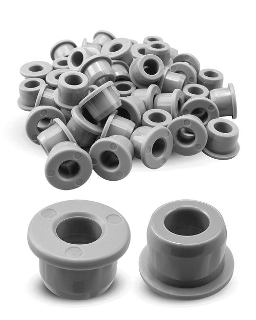 OCHIKI 50Pcs Golf Cart Bushing Fit for Club Car Precedent Control A Arms and Front Leaf Spring Replace 102956201 1022874011, Gray