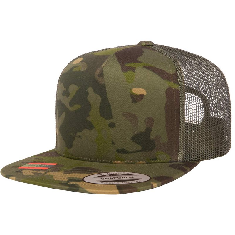 Flexfit Men's one_Size Trucker Cap, Black, Alpha