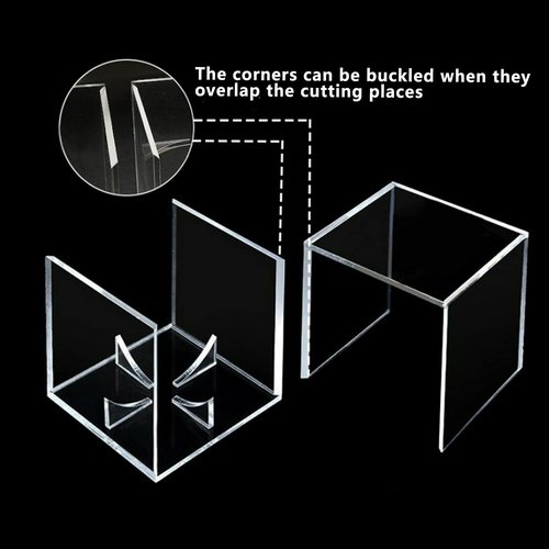 Baseball Display Case | 12-Pack Acrylic Cube - UV Protected Holder for Autographed Sports Memorabilia