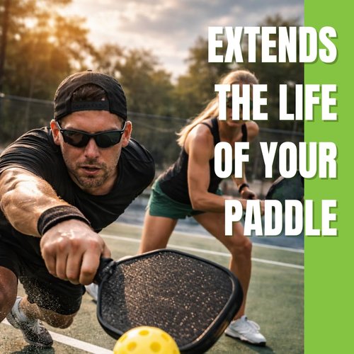 BEAR NAKED PICKLEBALL Pickleball Paddle Cleaner, Maintain Paddle Surface, Remove Dirt and Ball Residue for Spin and Control, Designed for Carbon Fiber, Graphite & Kevlar – 8oz Spray, Made in USA