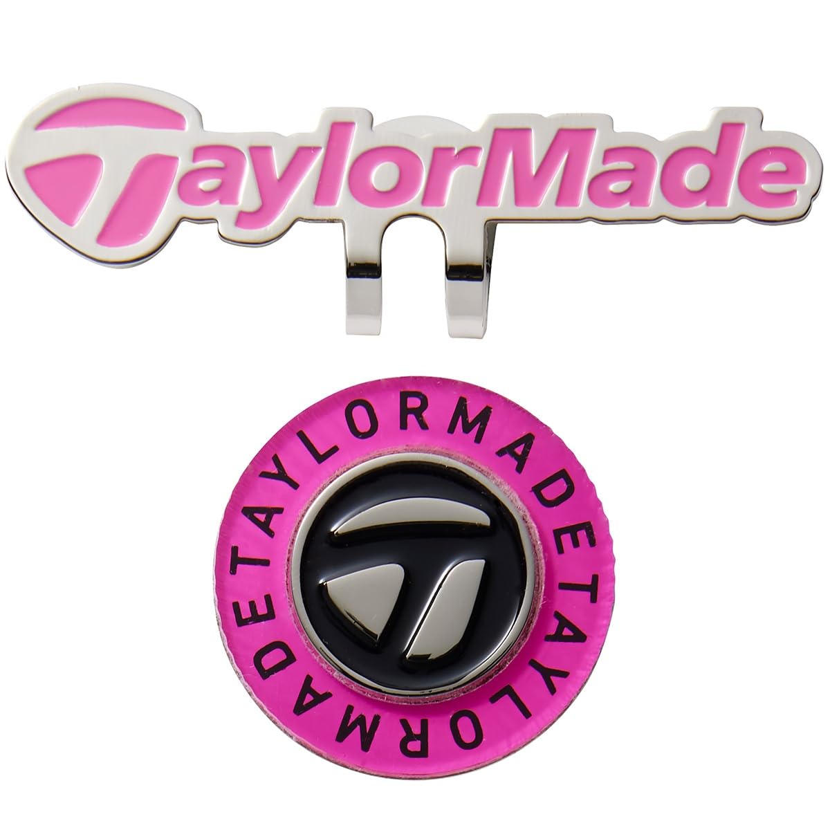 TaylorMade TJ140 23SS Circle T Cap Ball Marker Pink Unisex Marker