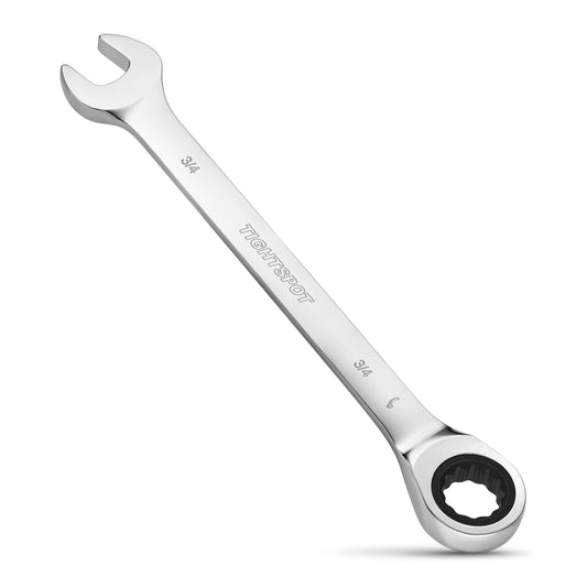 TIGHTSPOT 3/4 Inch Ratchet Wrench with Precision Movement and Hardened, Polished Steel for Projects with SAE Tight Spaces
