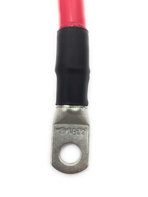 End Game Marine Grade 2 AWG Battery Cables - Heavy Duty Tinned Lugs, 1ft-15ft Lengths Available