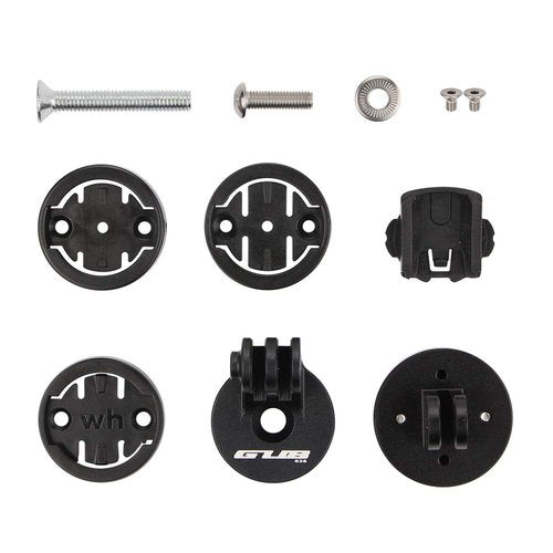 Angle Adjustable Bike Computer Mount - Stem Top Cap Holder Compatible with Garmin Edge, Wahoo Elemnt, Bryton, Cateye