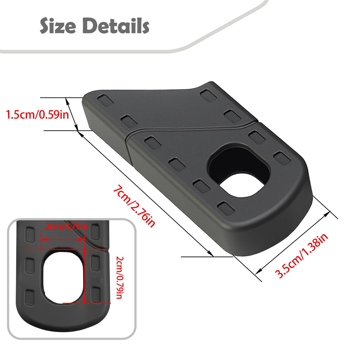 YERGOFE Black Bike Crank Boot Protectors - 4 Pcs Silicone Crankset Protectors Universally Fit Bicycles | Non-Slip Waterproof Pedal Arm Guards for MTB/Road Bike | Rustproof Maintenance-Free Design