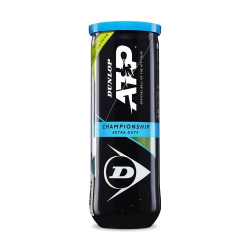 Dunlop Sports ATP Championship Extra Duty Tennis Balls - Case of 24 cans (72 Balls)