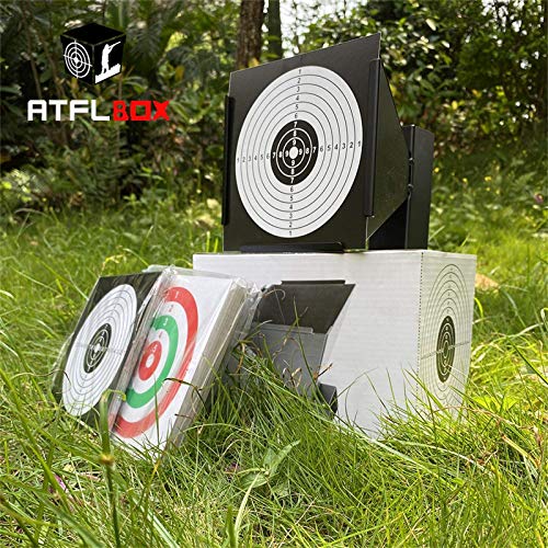 BB Gun Trap with 50 Paper Targets - Airsoft & Pellet Shooting