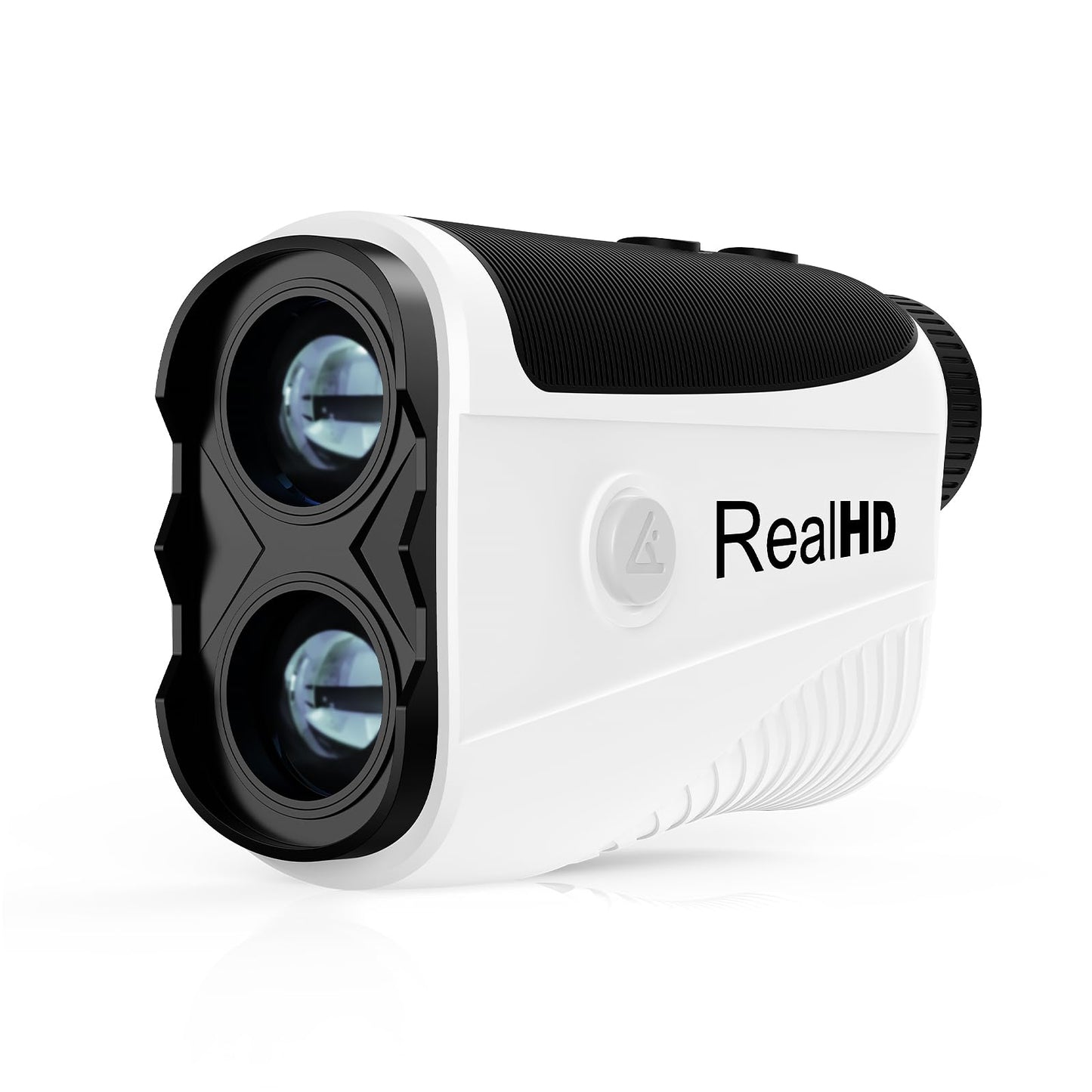 Real HD Golf Rangefinder with Slope, 1,200 Yards Range Finder Golf, 7X Magnification with Magnet, Flag Lock Vibration, Rechargeable Laser Rangefinder for Hunting