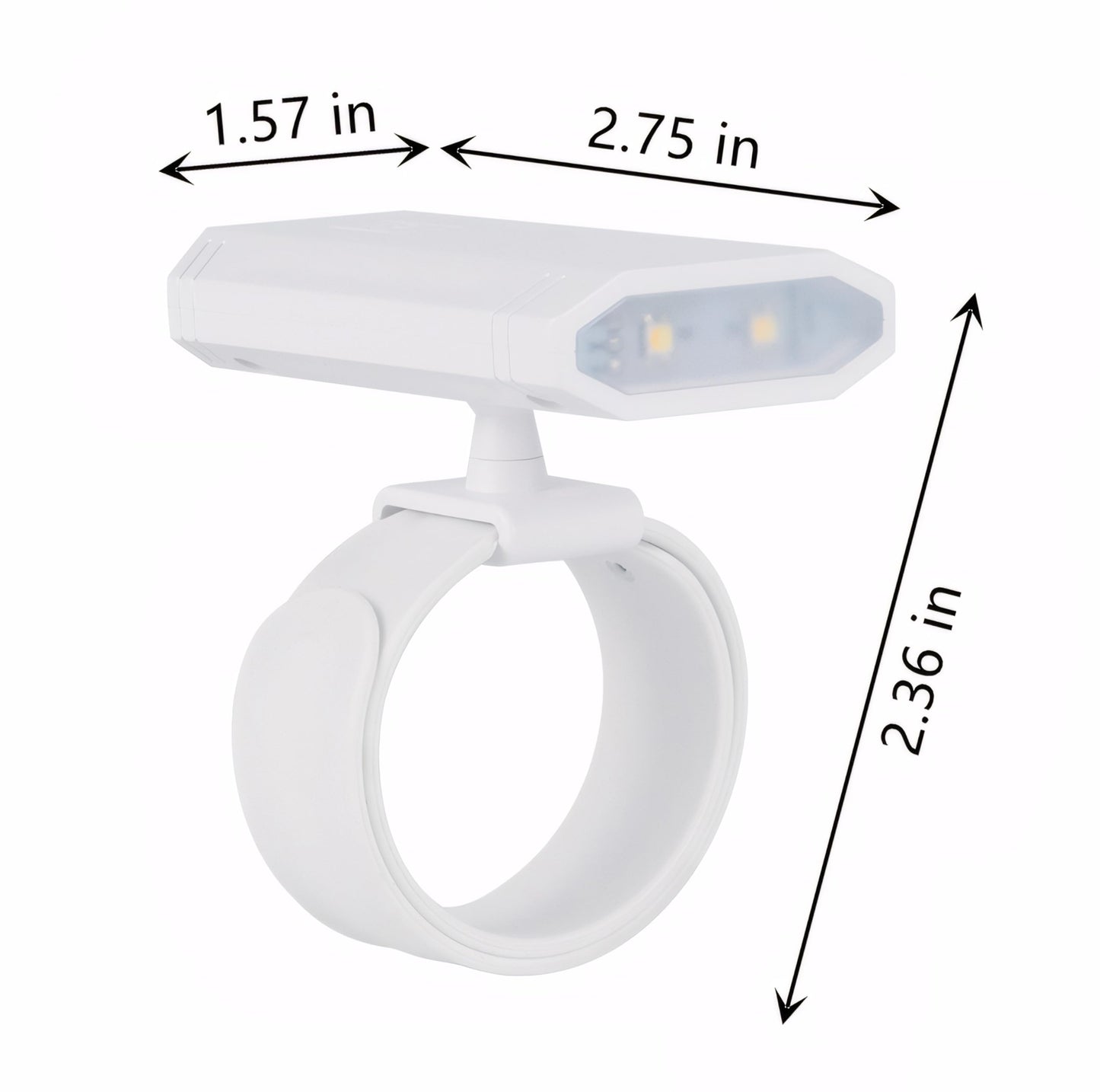 Omeet LED Wrist Flashlight, 3 Color temperatures, 360 Degree Adjustable, Suitable for Nighttime Cycling, Running, Fishing, and Reading