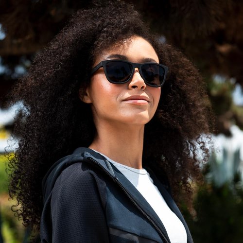 Goodr Polarized Sunglasses - A Unicorn's Calamity | Medium Size, Black Frames, UV400 Protection, No Slip, No Bounce
