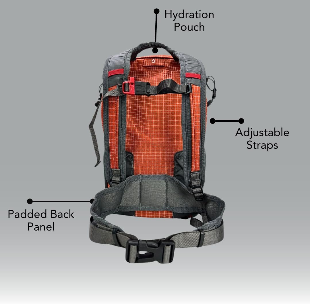 NEAR ZERO Little Dean 20L Camping Backpack - Lightweight Hiking Daypack for Kids & Adults