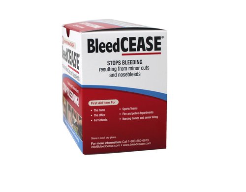 BLEEDCEASE Stop Bleeding STERILE 25 Count 2 Pack