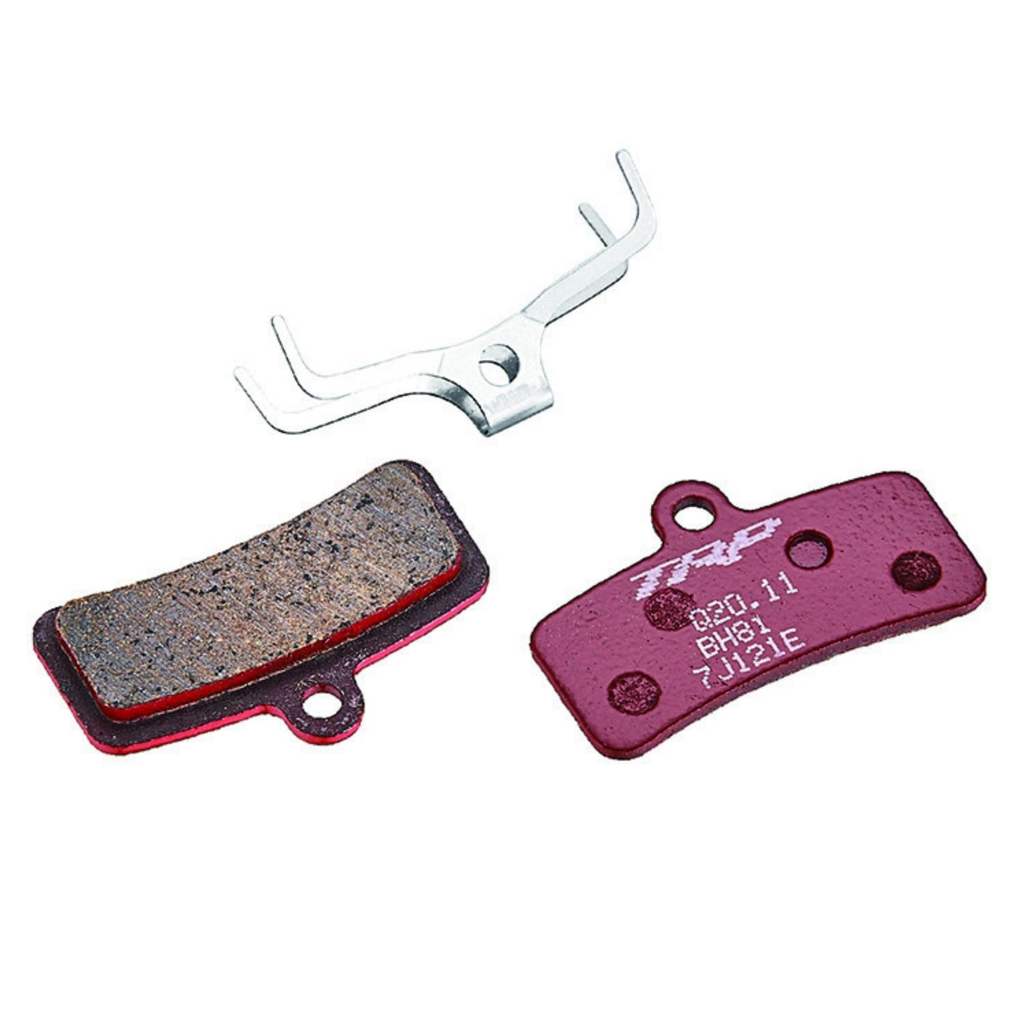 TRP Performance Semi-Metallic 4-Piston Bicycle Brake Pads | One Pair | Compatible with All TRP 4-Piston Brakes | Caliper Spring Included
